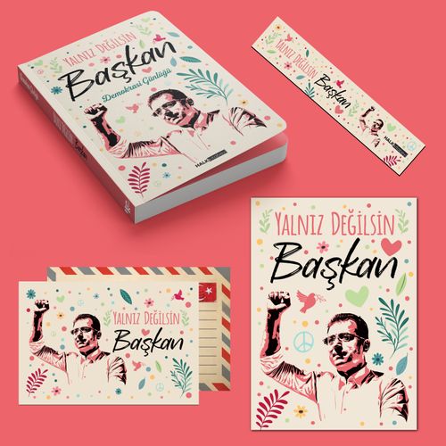 Yalnız Değilsin Başkan - Demokrasi  Günlüğü - Poster - Kartpostal ve Ayraç