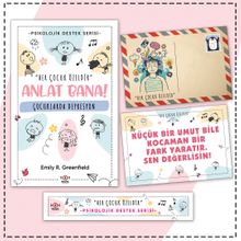 Çocuklarda Depresyon - Kartpostal ve  Ayraç