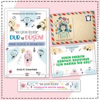 Çocuklarda Dikkat Eksikliği ve Hiperaktivite - Kartpostal ve Ayraç