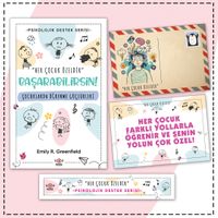 Çocuklarda Öğrenme Güçlükleri -  Kartpostal ve Ayraç