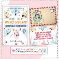 Çocuklarda Travma Sonrası Stres  Bozukluğu - Kartpostal ve Ayraç