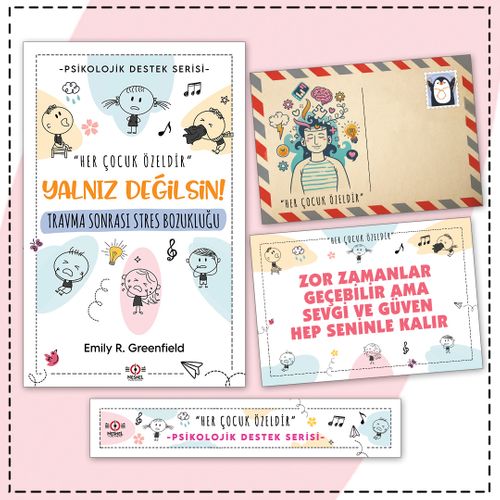 Çocuklarda Travma Sonrası Stres  Bozukluğu - Kartpostal ve Ayraç