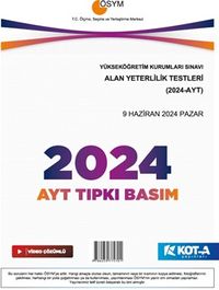 2024 AYT Çıkmış Sorular (Tıpkı Basım-Kapaksız Fasikül)