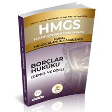 HMGS Tamamı Çözümlü Soru Bankası Borçlar Hukuku (Genel Hükümler-Özel Hükümler)