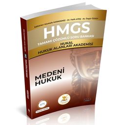 HMGS Tamamı Çözümlü Soru Bankası Medeni Hukuk