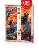 Kıyıda Ahşap Puzzle 300 Parça ( AS01-CCC )
