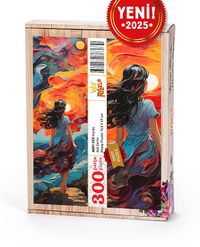Kıyıda Ahşap Puzzle 300 Parça ( AS01-CCC )
