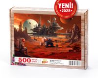 Mars Kolonisi Ahşap Puzzle 500 Parça ( BK10-D )