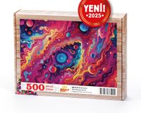 Renk Evreni Ahşap Puzzle 500 Parça ( BK12-D )