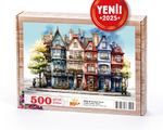 Nostaljik Sokak Ahşap Puzzle 500 Parça ( SK24-D )