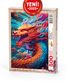 Çin Ejderhası Ahşap Puzzle 500 Parça ( CS08-D )