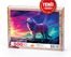Kurt ve Gece Ahşap Puzzle 500 Parça ( HV84-D )