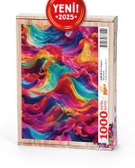 Renk Dalgaları Ahşap Puzzle 1000 Parça ( KJ05-M ) 