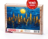 Gece New York Ahşap Puzzle 1000 Parça ( UK29-M )