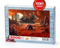Mars Kolonisi Ahşap Puzzle 2000 Parça ( BK54-MM )