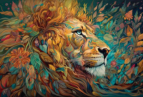 Doğal Aslan Ahşap Puzzle 2000 Parça ( HV78-MM ) - Fiyatı