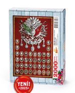 Osmanlı Cihan Devleti Padişahlar Tablo Ahşap Puzzle 2000 Parça ( TR62-MM )