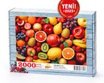 Meyveler Ahşap Puzzle 2000 Parça ( YI53-MM )