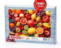 Meyveler Ahşap Puzzle 2000 Parça ( YI53-MM )
