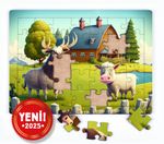 Dağ Çiftliği Ahşap Puzzle 35 Parça ( XXXV-53 )