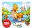 Ördek Kardeş Ahşap Puzzle 35 Parça ( XXXV-58 )