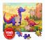 Renkli Dinozorlar Ahşap Puzzle 35 Parça ( XXXV-59 )