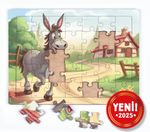 Arkadaşım Eşek Ahşap Puzzle 54 Parça ( LIV-52 )