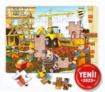 Minik İnşaatçılar Ahşap Puzzle 54 Parça ( LIV-56 )