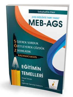 MEB - AGS Hazırlık Eğitimin Temelleri Söz Kazanacaksın Soru Bankası