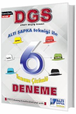 DGS Altışapka Tekniği ile 6 Tamamı Çözümlü Deneme