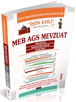 MEB AGS Mevzuat İşin Ehli Konu Anlatımı