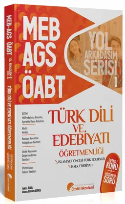 ÖABT Türk Dili ve Edebiyatı 1. Kitap Halk Edebiyatı Konu Anlatımlı Soru Bankası