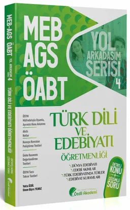 ÖABT Türk Dili ve Edebiyatı 4. Kitap Alan Eğitimi Konu Anlatımlı Soru Bankası 