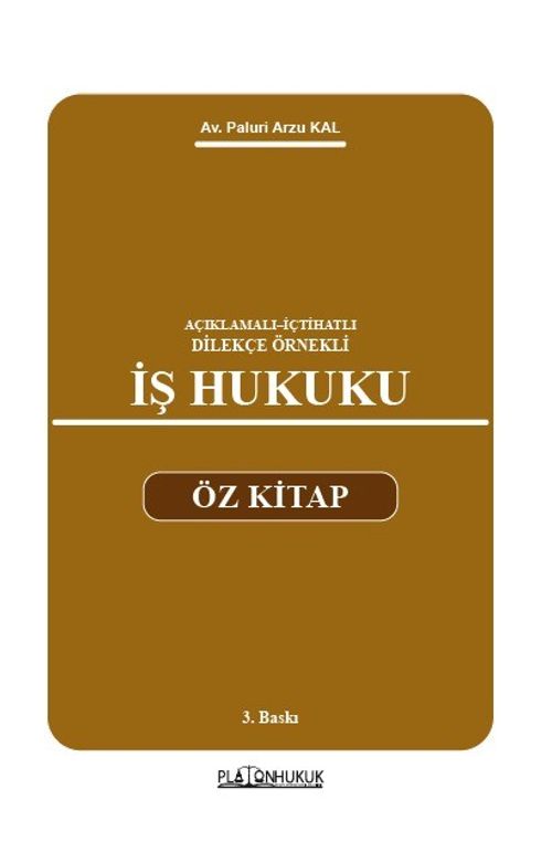 İş Hukuku Öz Kitap 