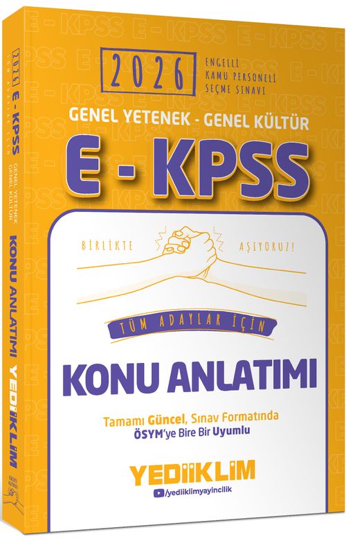 2026 E-KPSS Genel Yetenek Genel Kültür Tüm Adaylar İçin Konu Anlatımı