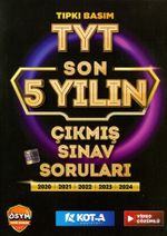 TYT Son 5 Yılın Çıkmış Soruları Tıpkı Basım 5 Fasikül Tek Kitapda, Video Çözümlü