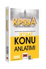 2025 KPSS-A Grubu Tüm Kurum Sınavları İçin İktisat Konu Anlatımı