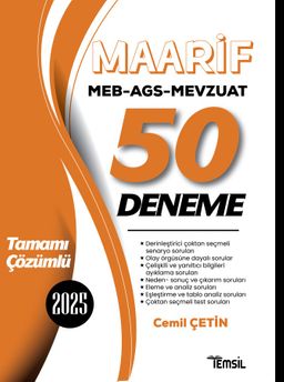 Maarif MEB- AGS- Mevzuat 50 Deneme