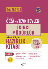 CTE Ünvan Değişikliği Sınavı İkinci Müdürlük 3. Cilt 