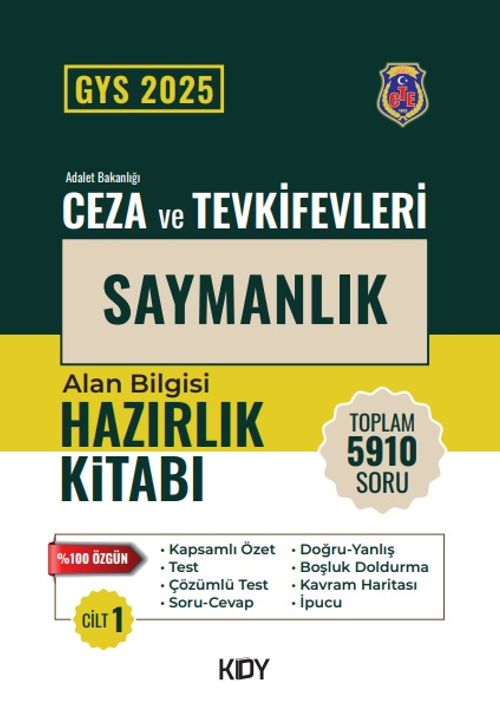 CTE Ünvan Değişikliği Sınavı Saymanlık 1. Cilt 