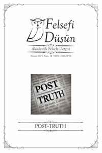 Felsefi Düşün Sayı:24 Post-Truth