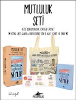 Mutluluk Seti (Kitap + Bez Çanta + Hediyeleriniz İçin 6 Adet Kart ve Zarf)