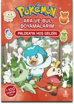 Pokémon - Ara ve Bul Boyamalarım - Paldea'ya Hoş Geldin