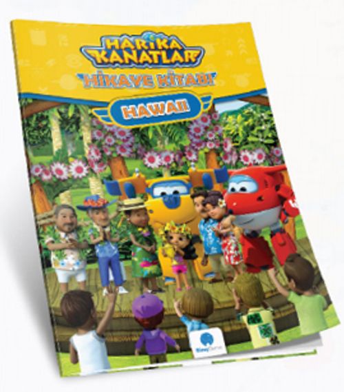 Harika Kanatlar Hikaye Kitabı 3 / Hawaii