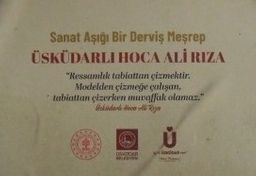 Üsküdarlı Hoca Ali Rıza Sanat Aşığı Bir Derviş Meşrep / 40-E-14