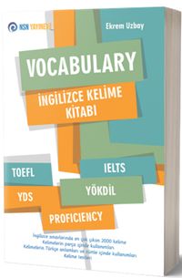 Vocabulary - İngilizce Kelime Kitabı