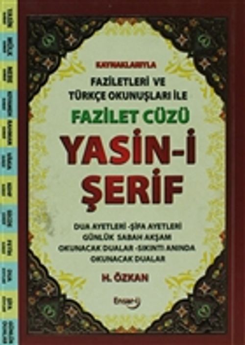  Fazilet Cüzü Yasin-i Şerif (Çanta Boy)
