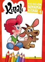 Kınalı 4-6 yaş için Boyama Kitabı 1