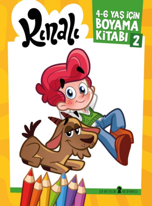 Kınalı 4-6 yaş için Boyama Kitabı 2