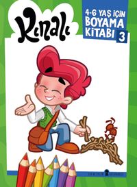 Kınalı 4-6 yaş için Boyama Kitabı 3